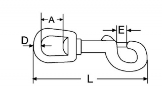 Karabińczyk błyskawiczny 87mm